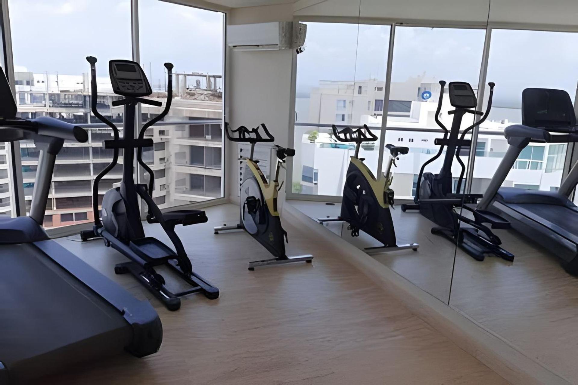 2 Dormitorios Jacuzzi Y Vista Mar. Frente A Playa Cartagena Luaran gambar