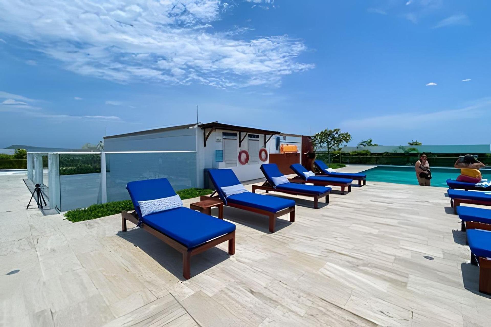 2 Dormitorios Jacuzzi Y Vista Mar. Frente A Playa Cartagena Luaran gambar