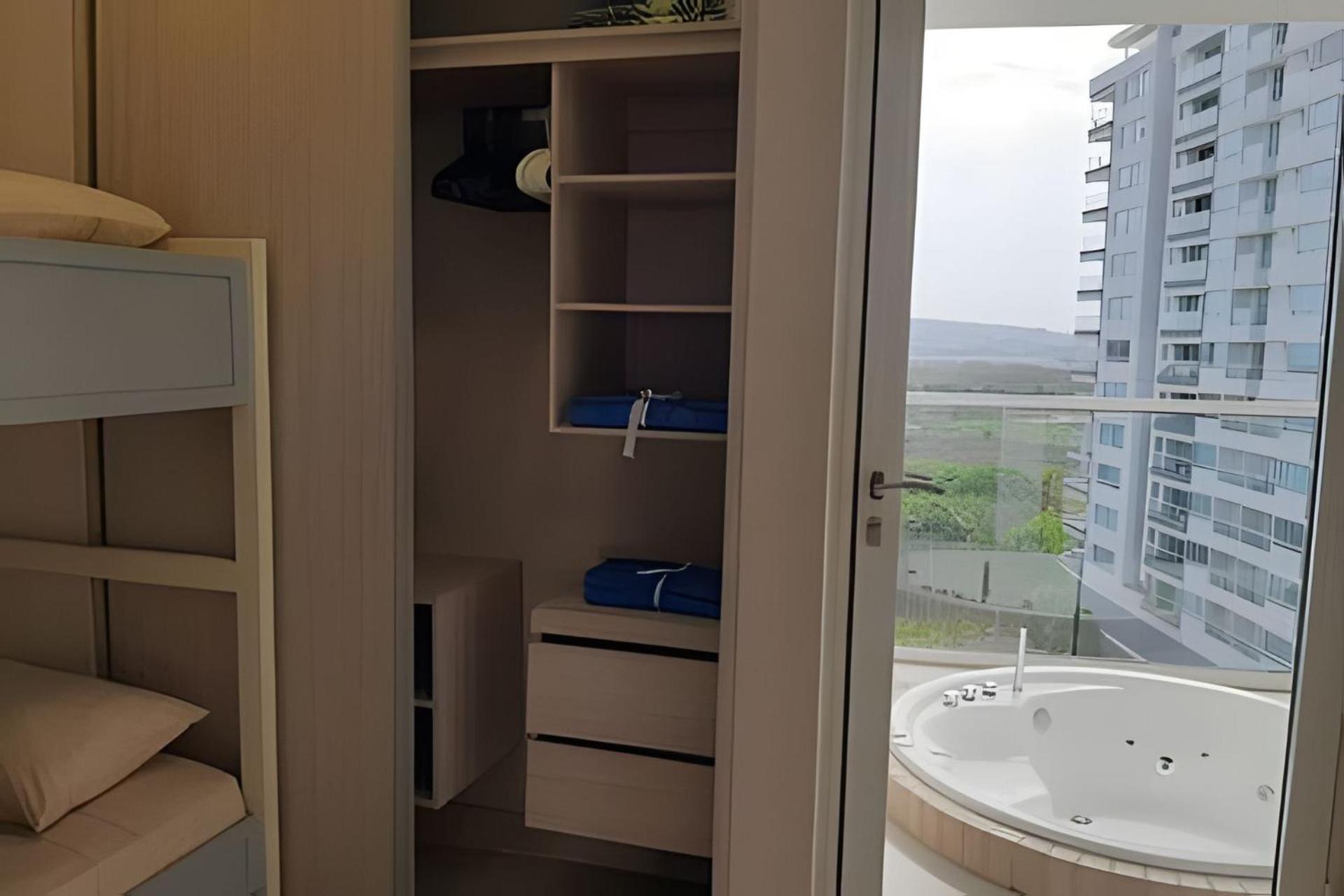 2 Dormitorios Jacuzzi Y Vista Mar. Frente A Playa Cartagena Luaran gambar