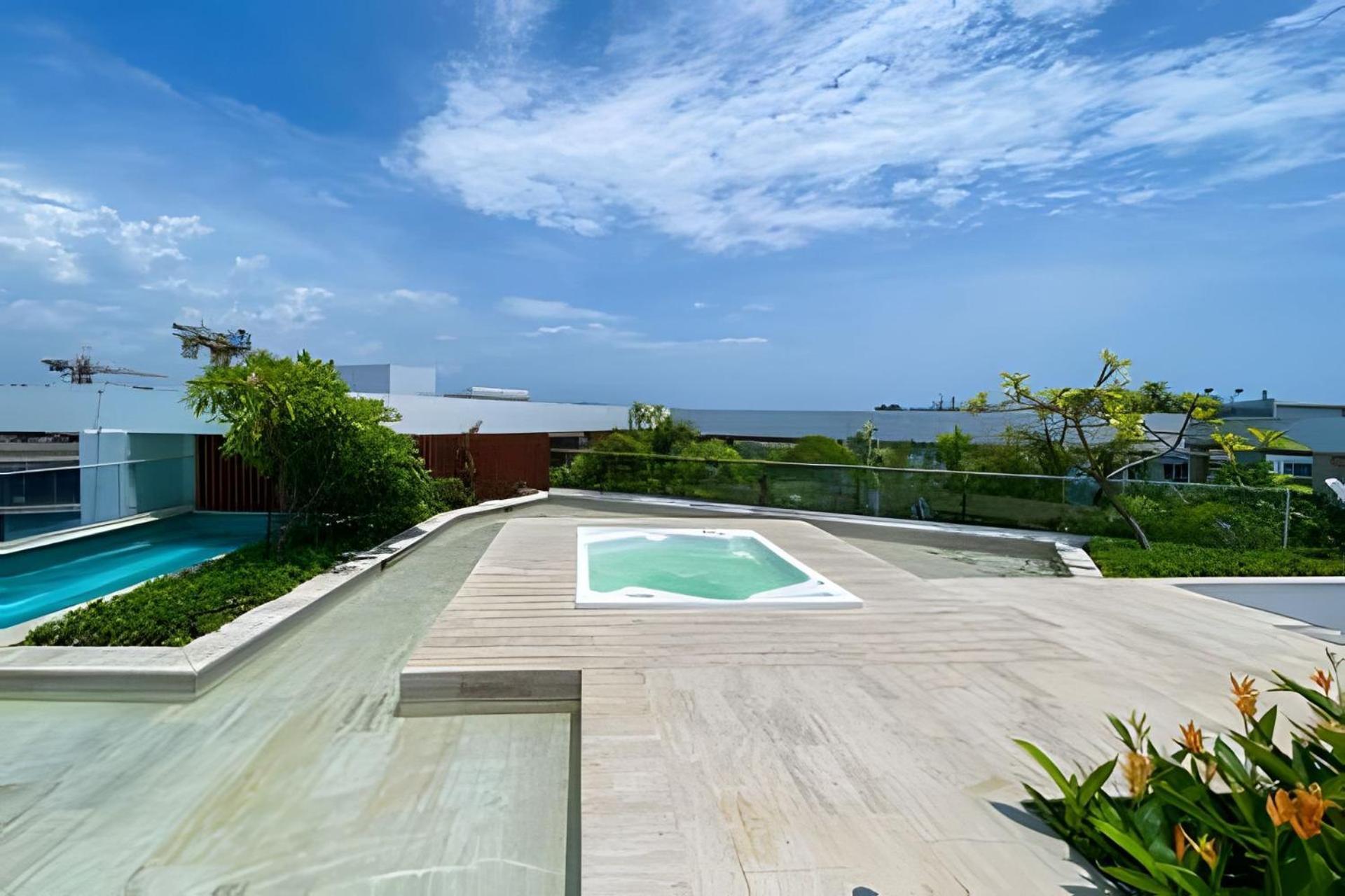 2 Dormitorios Jacuzzi Y Vista Mar. Frente A Playa Cartagena Luaran gambar